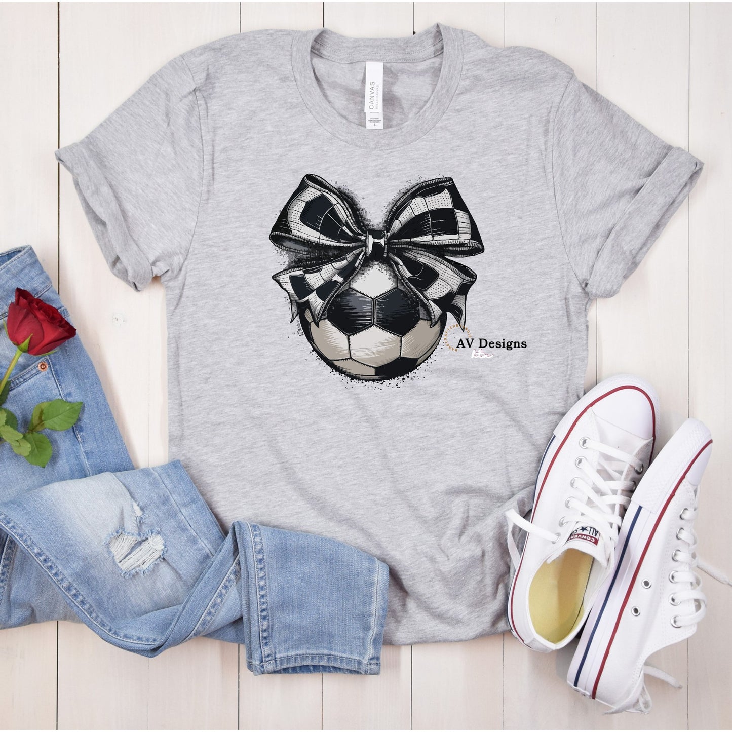 Soccer Coquette Tee