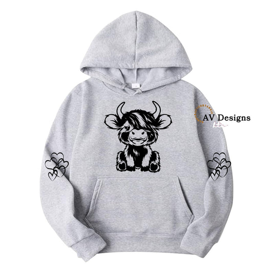 Cute Cow Hoodie