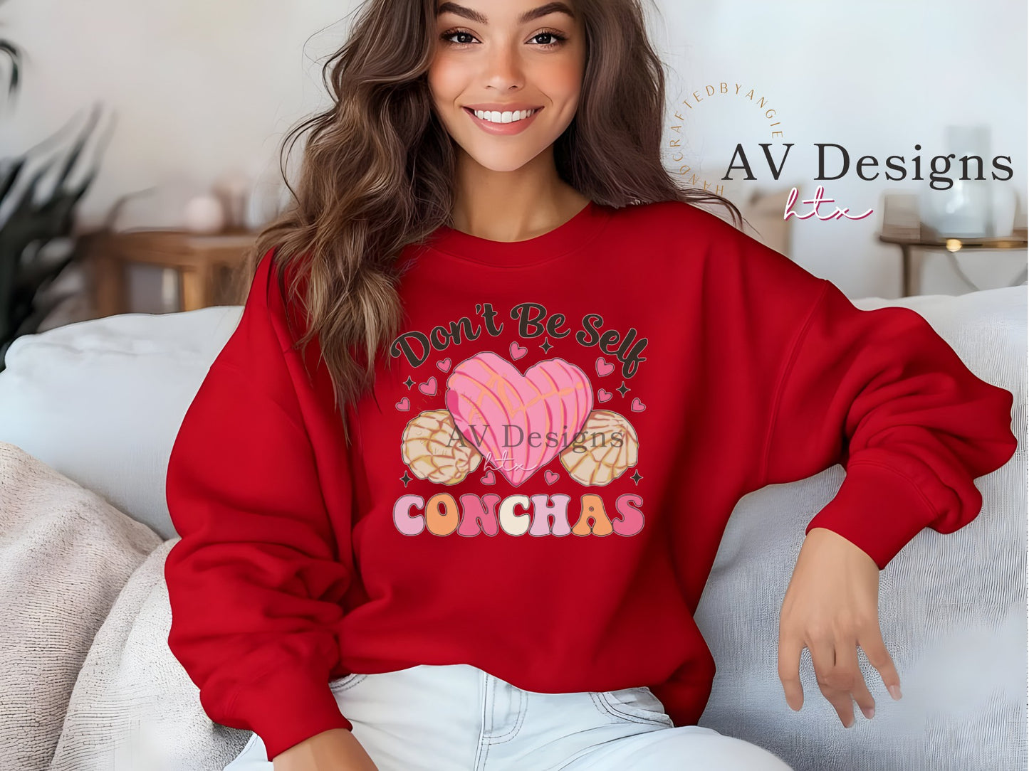 Don't be Self Conchas Crew Sweater