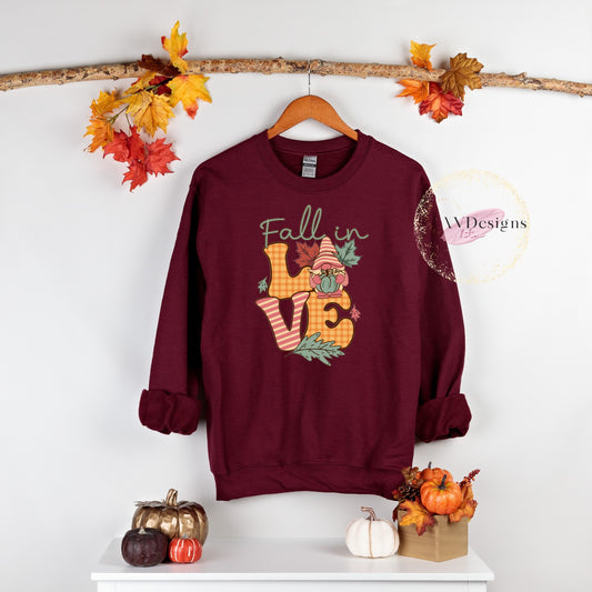 Fall in LOVE Crew Sweater