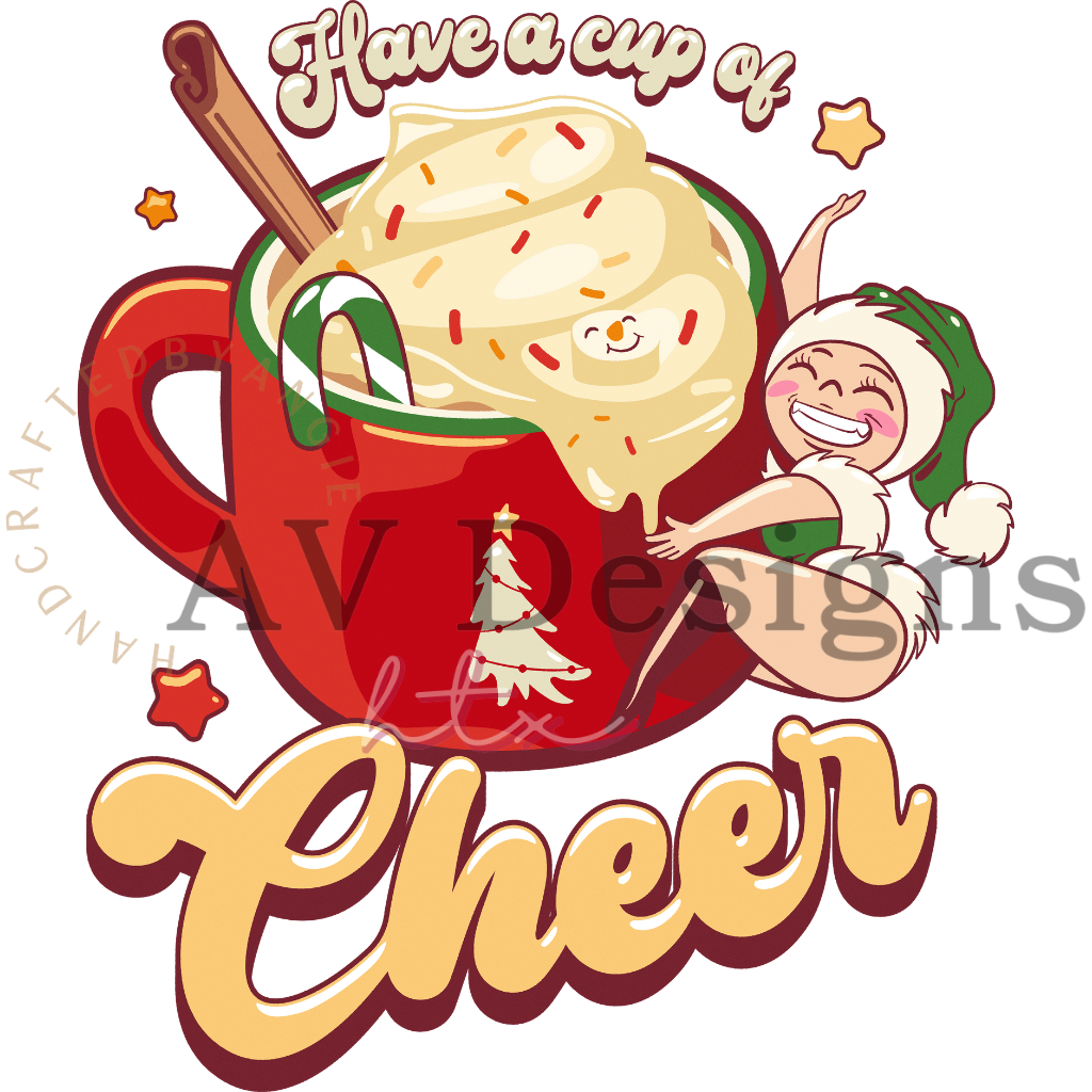 Cup of Cheer Crew Sweater