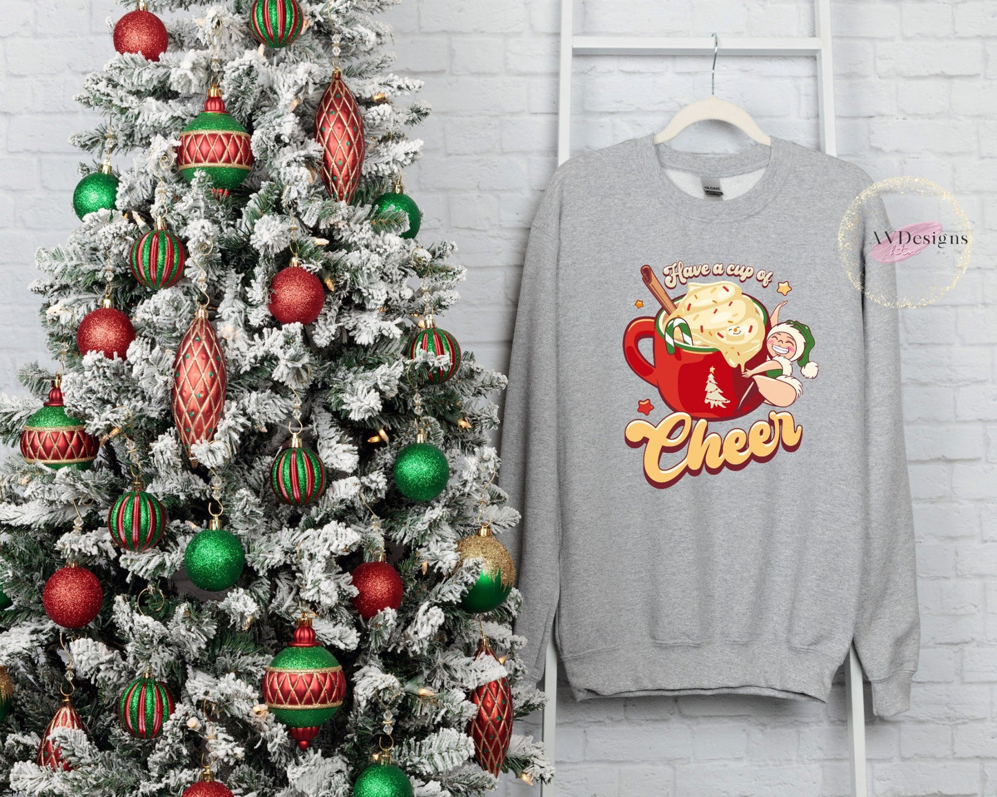 Have a Cup of Cheer Crew Sweater