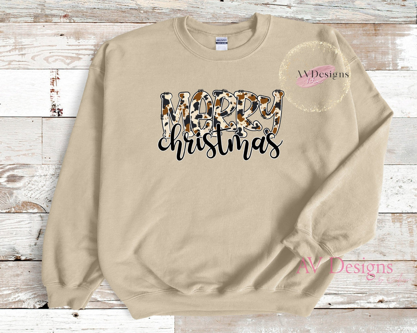Merry Christmas Country Crew Sweater