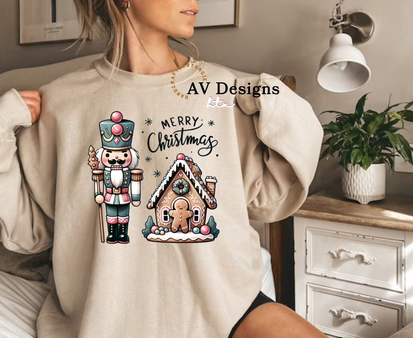 Nutcracker Christmas Crew Sweater | Sweatshirt