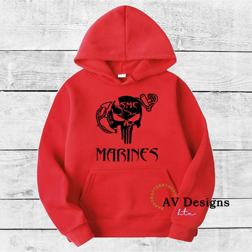 Marines Punisher Hoodie