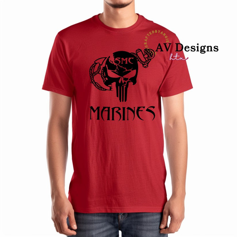 Marines Punisher T-shirt