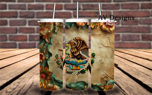 Mexican Patriotic Tumbler