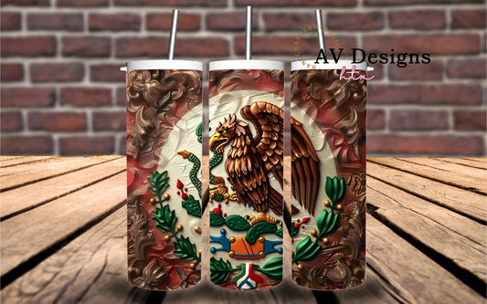 Mexican Emblem Tumbler