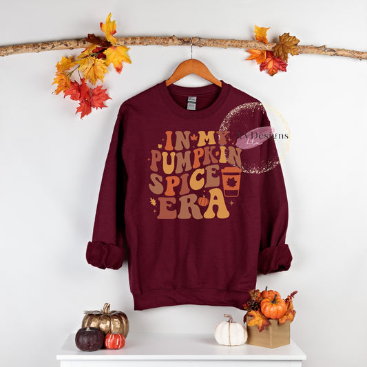 Pumpkin Spice Era Crew Sweater