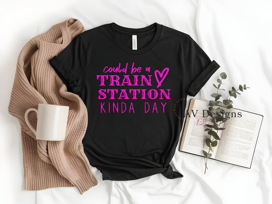 Train Station Kinda day Tee