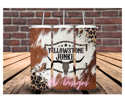 Yellowstone Junkie Tumbler