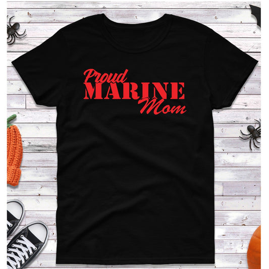 Proud Marine Mom Tee